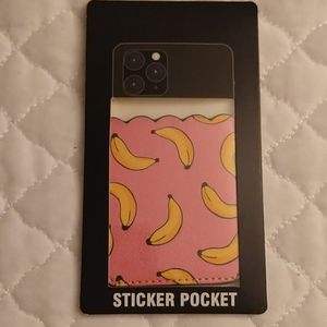Phone Sticker Pocket - Banana 🍌